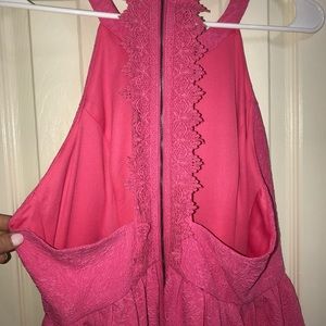 Pink Summer Dress Size M/L